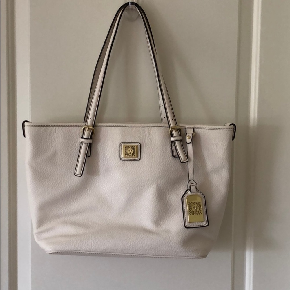 White Anne Klein Tote